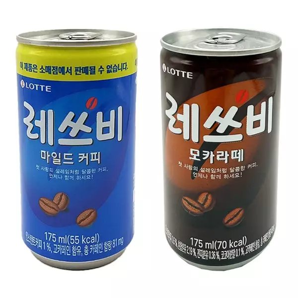 레쓰비 마일드 175mlx30캔+모카라떼 175mlx30캔