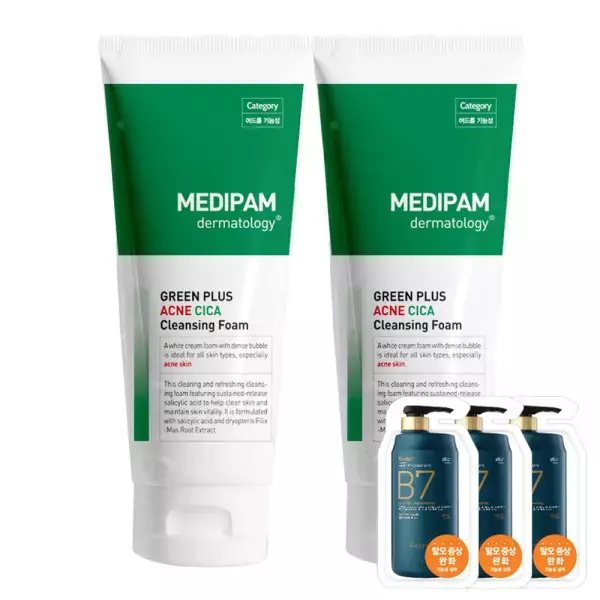 메디팜 기능성 클렌징폼 220ml 2개