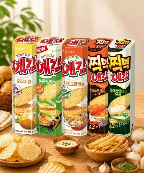 오리온 예감 5종(오리지널2+치즈2+볶음2+갈릭청양2+치폴레마요2)