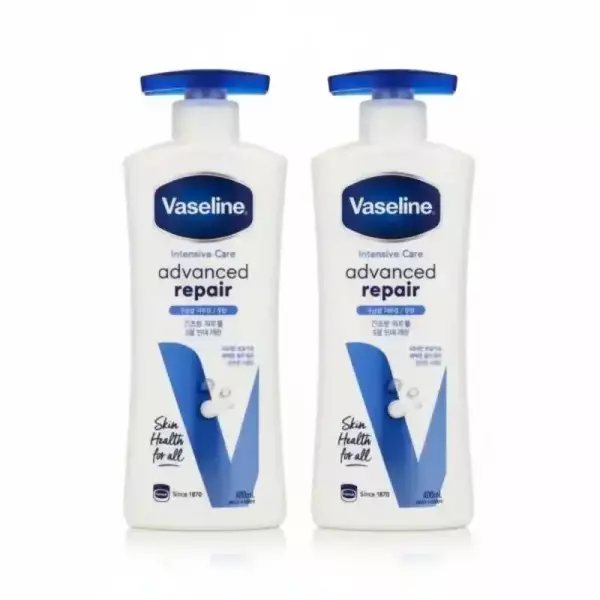 Vaseline 凡士林 進階修護身體乳液 400ml 2入