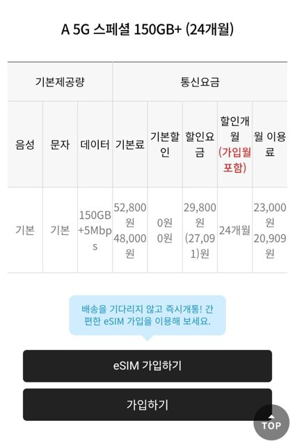 U+ 虛擬行動網路 150GB+5Mbps 24個月