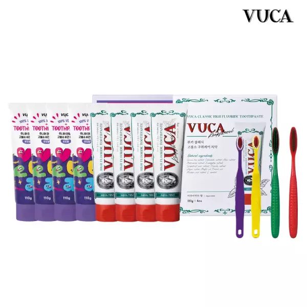 Vuka 口臭護理牙膏 4+2條